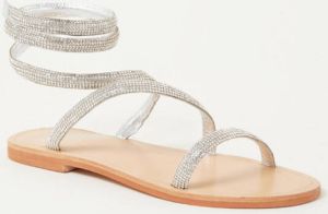 Jonak Winona sandaal van leer met strass