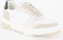 JOSH V Delia sneaker van leer met suède details - Thumbnail 2