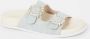 JOSH V MECIA sandalen van denim met logodessin Light Blauw Denim Polyester - Thumbnail 2