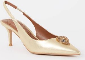 Kurt Geiger Belgravia pumps met metallic finish