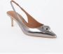 Kurt Geiger Belgravia slingback van leer met metallic finish - Thumbnail 3