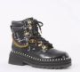 Kurt Geiger Biker boot met tweed-look - Thumbnail 2