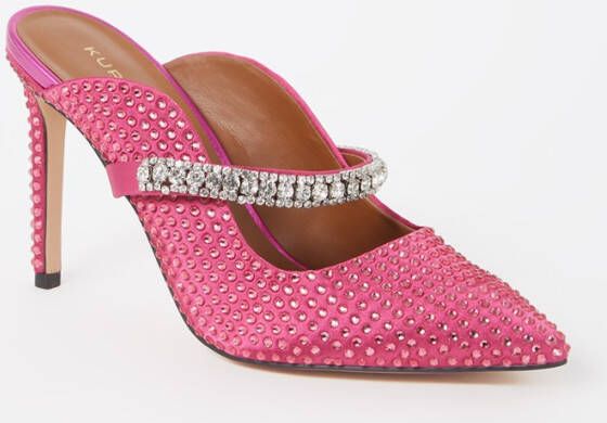 Kurt Geiger Duke Crystal muiltje met strass