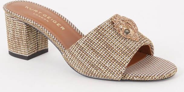 Kurt Geiger Kensington muiltje met strass