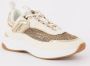KURT GEIGER LONDON Lage Sneakers Dames Kensington Sneaker Maat: 38 Materiaal: Leer Kleur: Beige - Thumbnail 4