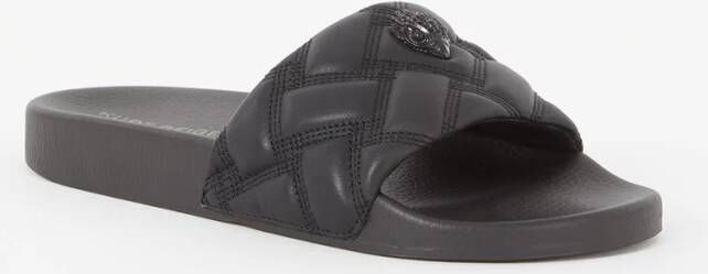 Kurt Geiger Meena Eagle slipper met quilt patroon