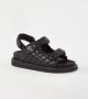 Kurt Geiger Orson Quilted Sandals Zwart Dames - Thumbnail 3