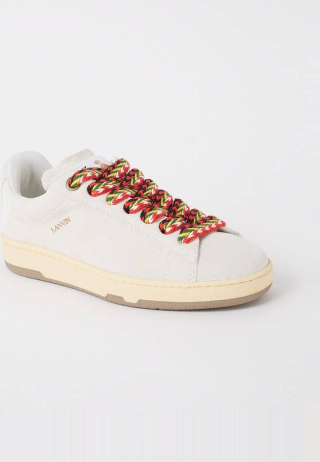 Lanvin Curb Lite sneaker van kalfssuède