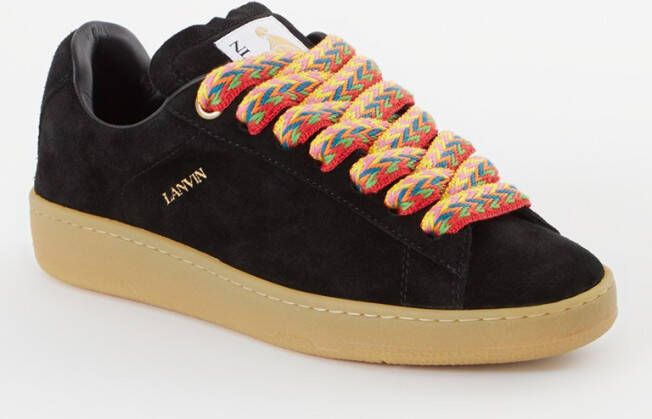 Lanvin Curb Lite sneaker van kalfssuède