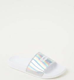 Levi's June slipper met holografische finish