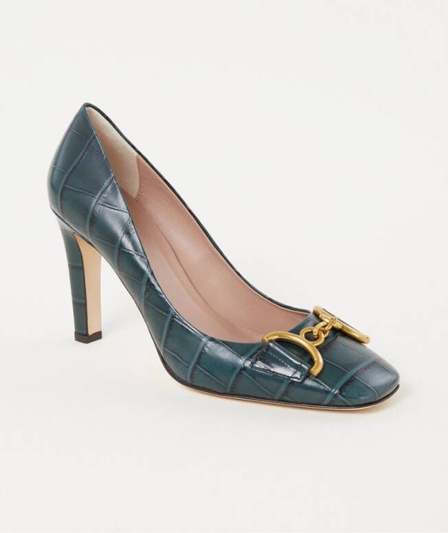 L.K.Bennett L-K-Bennett Gianna pump van leer met horsebit - Schoenen.nl