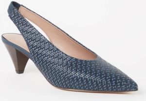 L.K.Bennett L-K-Bennett Paisley slingback van leer