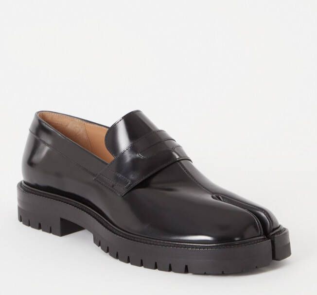 Maison Margiela Tabi loafer van kalfsleer