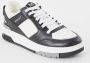 Mallet London Heren Sneaker Zwart TE9022 BLKWHT COMPTON - Thumbnail 2