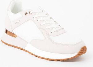 Mallet Lux Gum sneaker met leren details