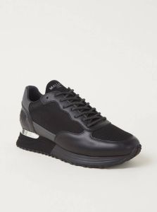 Mallet Popham sneaker met leren en suède details