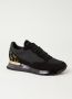 Mallet Footwear Heren Goud Zwart Gas Sneakers Black Heren - Thumbnail 2