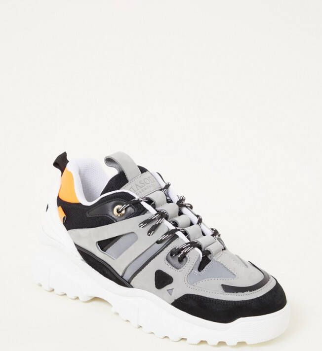 Mason Garments Genova II Sneaker Stijlvolle Sneakers Grijs Heren - Foto 6