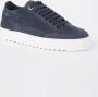 Mason Garments Lage Sneakers Heren Tia Elementare Maat: 42 Materiaal: Suède Kleur: Blauw - Thumbnail 2