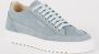 Mason Garments Lage Sneakers Heren Tia Originale Nuovo Maat: 40 Materiaal: Suède Kleur: Blauw - Thumbnail 3