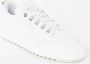 Mason Garments Eterno Wit Leren Sneaker met Zilveren Details White Heren - Thumbnail 2