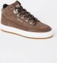 Mason Garments Bruine Nubuck Torino Mid Sneakers Brown Heren - Thumbnail 1