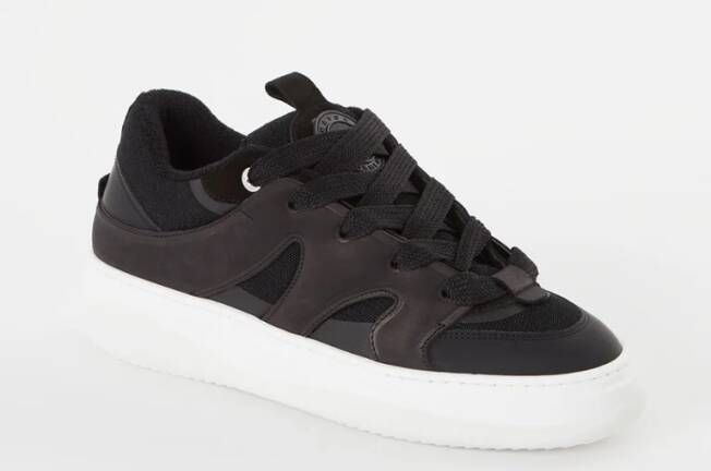 Mason Garments Venice Movimento sneaker met kalfsleren details