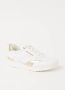 Michael Kors Allie Stride sneaker van canvas met leren details - Thumbnail 3