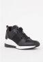 Michael Kors Georgie Trainer Dames Sneakers Hoog Zwart - Thumbnail 3