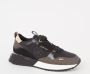 Michael Kors Theo Classic Logo Print Low top Sneakers Zwart Dames - Thumbnail 3