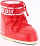 MOON BOOT Snowboots Dames Icon Low Nylon Maat: 36 38 Materiaal: Rubber Kleur: Rood - Thumbnail 3
