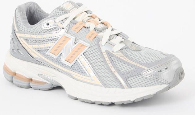 New Balance 1906 sneaker van mesh met metallic finish