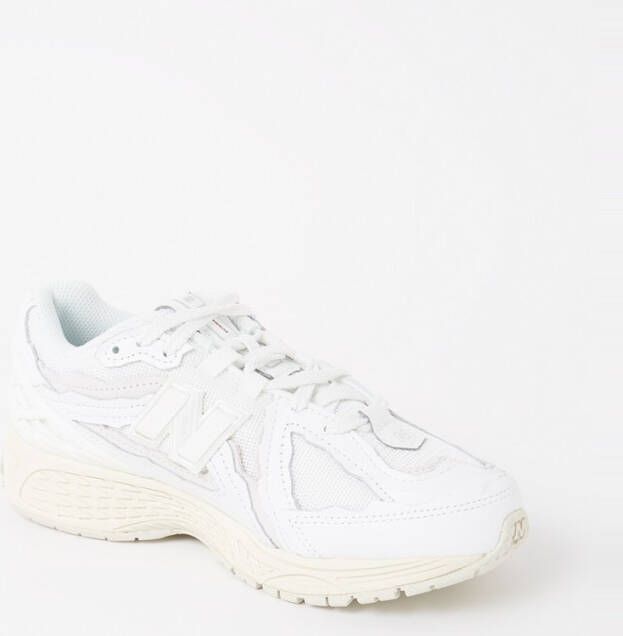 New Balance Grijze Mesh Veterschoenen Gray Heren