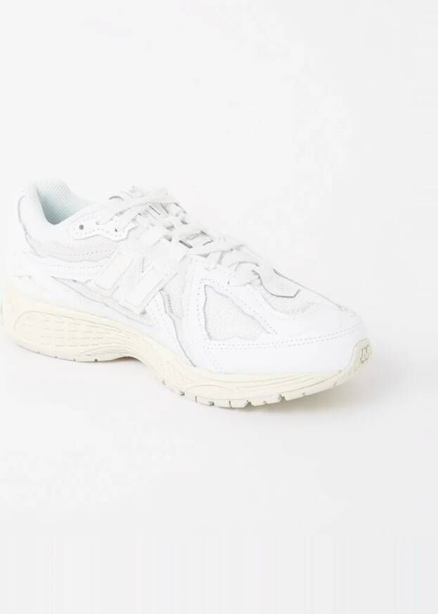 New Balance Grijze Mesh Veterschoenen Gray Heren