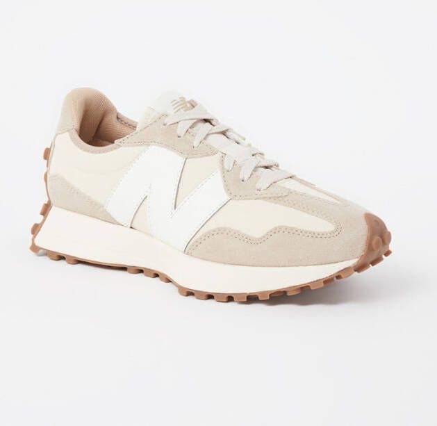 New Balance 327 sneaker met suède details