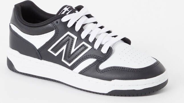 New Balance 480 sneaker met leer details