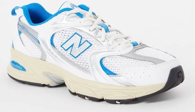 New Balance 530 sneaker van mesh met metallic details