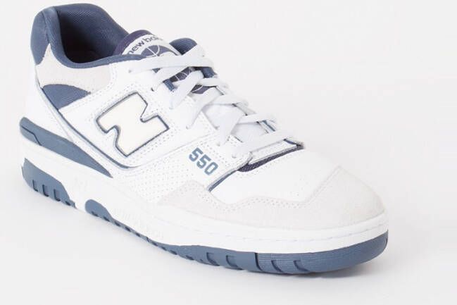 New Balance 550 sneaker met leren en suède details