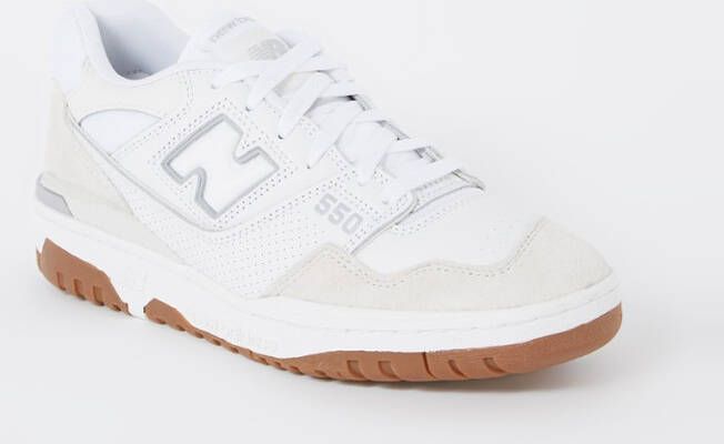 New Balance 550 sneaker met suède details