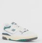 New Balance Heren Leren Sneakers met Groene Details Multicolor Heren - Thumbnail 1