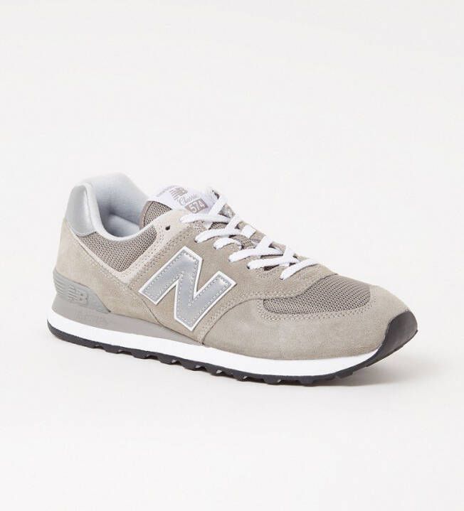 New Balance 574 sneaker met nubuck details