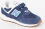 New Balance 574 sneakers donkerblauw wit Suede Logo 34.5 - Thumbnail 2