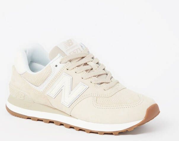 New Balance 574 sneaker van suède