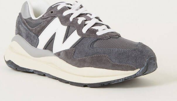 New Balance 57 40 sneaker met leren en nubuck details M5740VL1