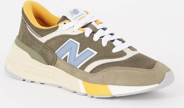 New Balance Groene Lage Sneaker U997 Stijl Multicolor Heren - Foto 5
