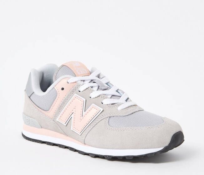 New Balance GC574V1 sneaker met suède details