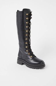 NIKKIE Lace-Up veterboot van leer
