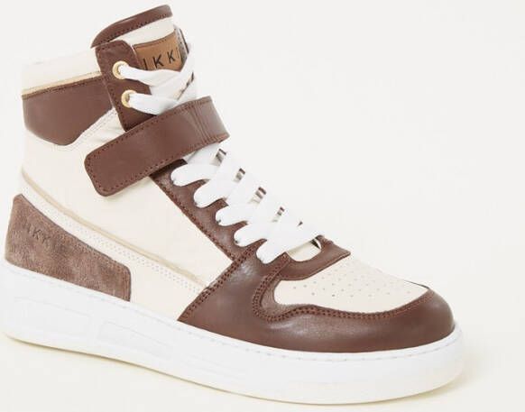 Nikkie Bruine Hoge Sneaker May Sneaker - Foto 4