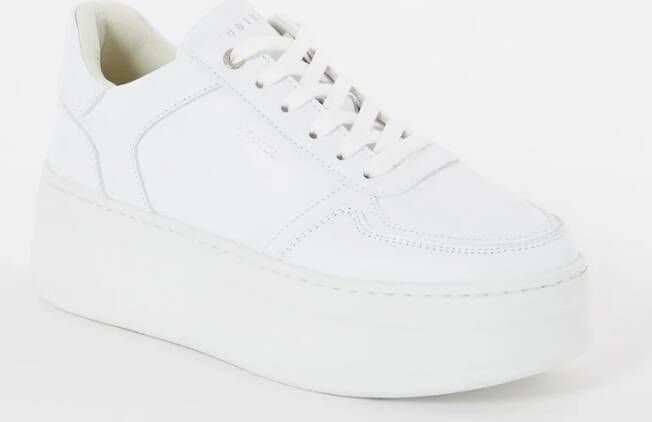NUBIKK Lage Sneakers Dames Bayou Platform Maat: 40 Materiaal: Leer Kleur: Wit - Foto 5