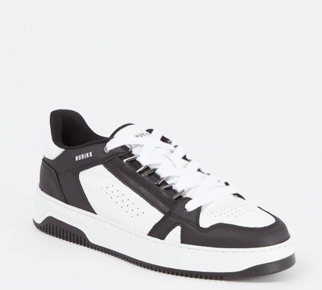 Nubikk Basket Buxton kalfsleer met kalfssuède details - Foto 3